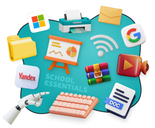 Цифровая база для школьника - КИБЕРшкола программирования для детей, компьютерные курсы для школьников, начинающих и подростков - KIBERone г. Внуково